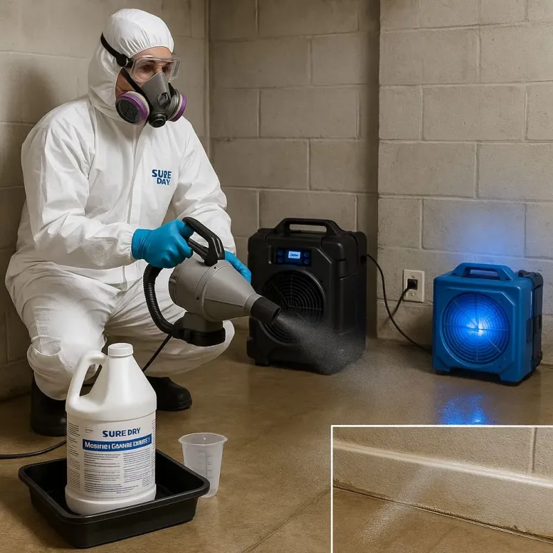 Sanitization and Odor Removal process in Globe, AZ